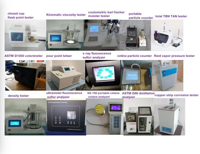 Automatic ASTM D86 Diesel Fuel Distillation Range Apparatus