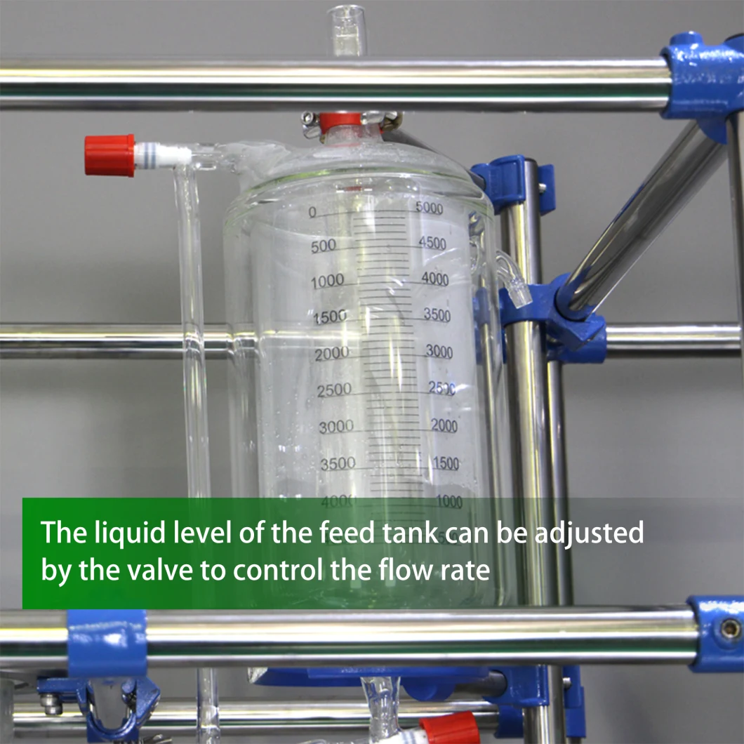 Effective Short Path Glass Molecular Distillation Unit for Essential Oil Extraction Research